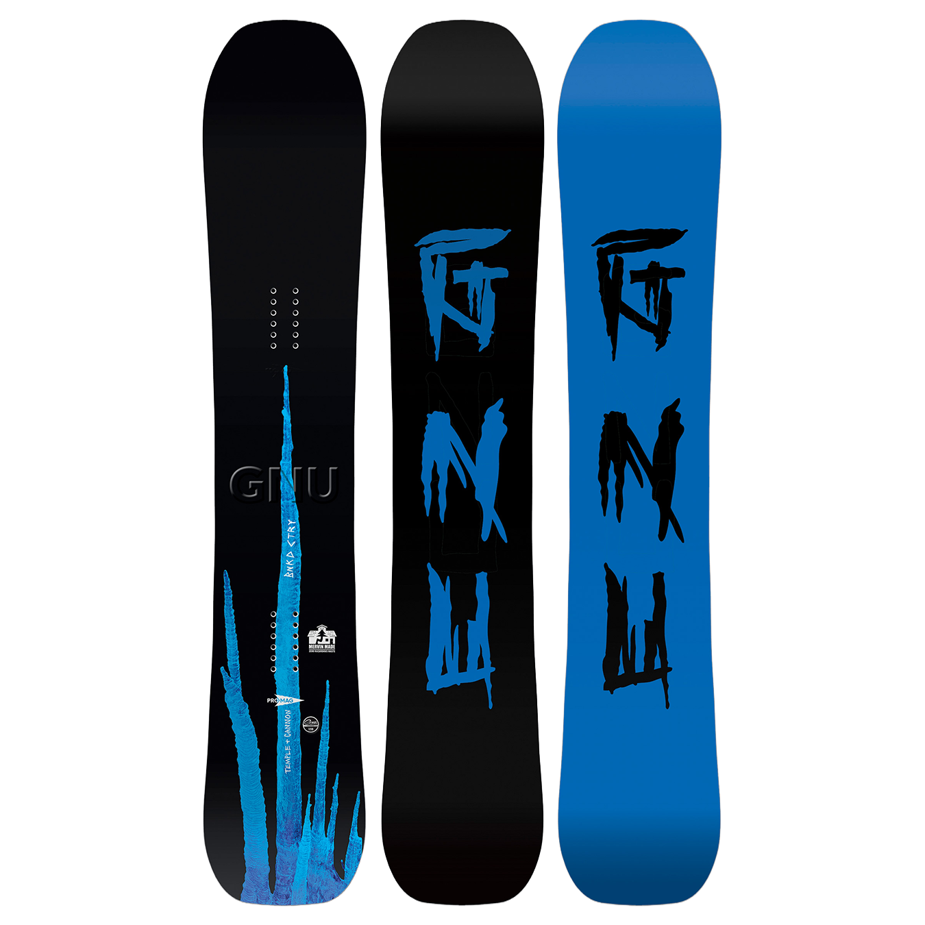Banked Country Snowboard