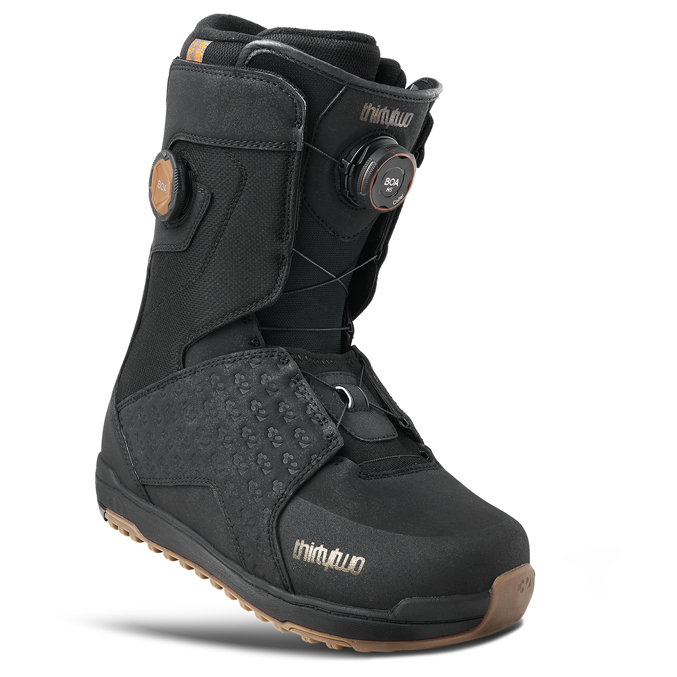 Lashed Wide Double Boa Boot