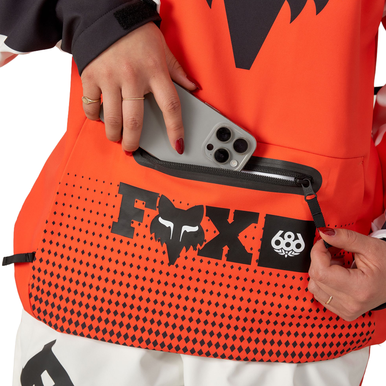 W'S 686 X  Fox Racing 97 Waterproof Hoodie