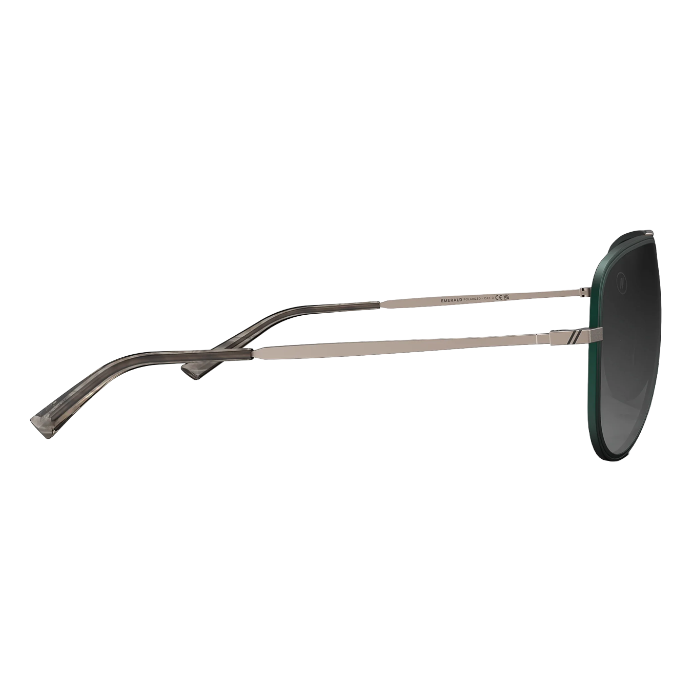 A Series Sunglasses - Emerald/Gradient Smoke #1 Polarized