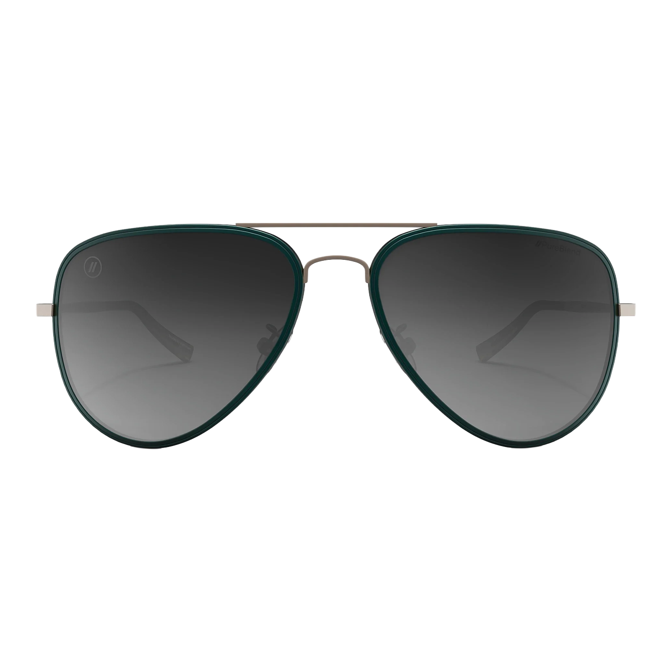 A Series Sunglasses - Emerald/Gradient Smoke #1 Polarized