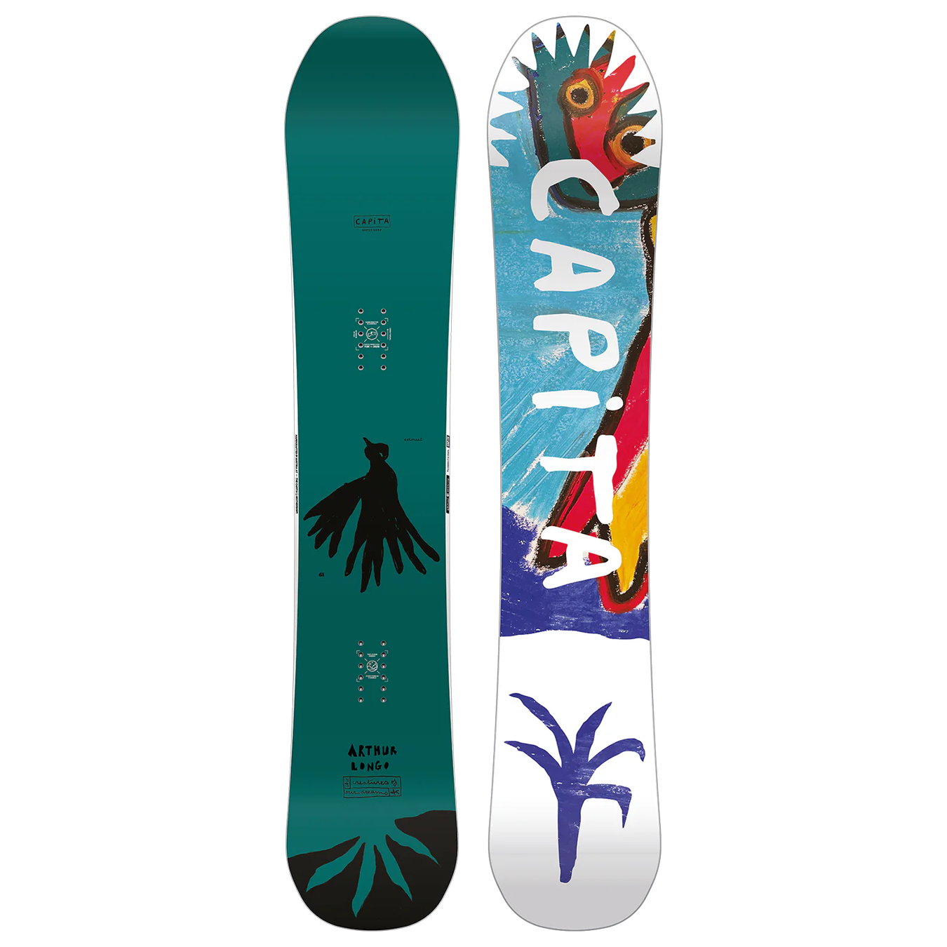 CAPiTA Aeronaut Snowboard 2026 | Arthur Longo Directional All CAPiTA Aeronaut Snowboard 2026 | Arthur Longo Directional All