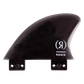 Alfred Polycarbonate Bottom Mount Surf Black Fin