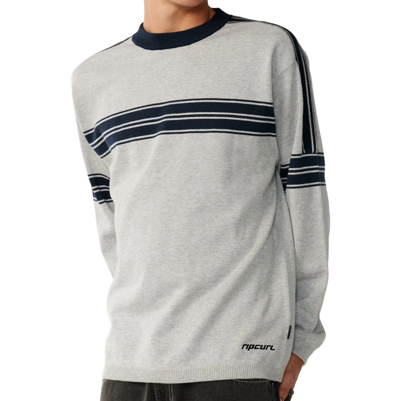 Archive Twu Stripe Knit Crew