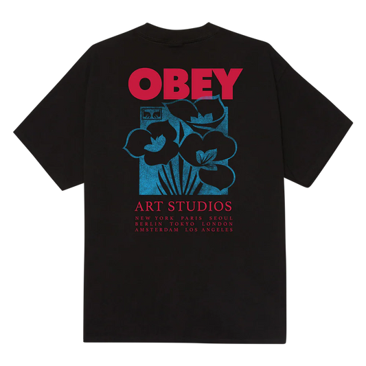 Art Studio Flowers S/S T-Shirt 2025