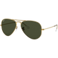 Aviator Large Metal Sunglasses