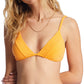 W In The Loop Charlie Fixed Tri Bikini Top SP23