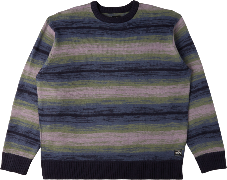 Stripe Crew Sweater 2024