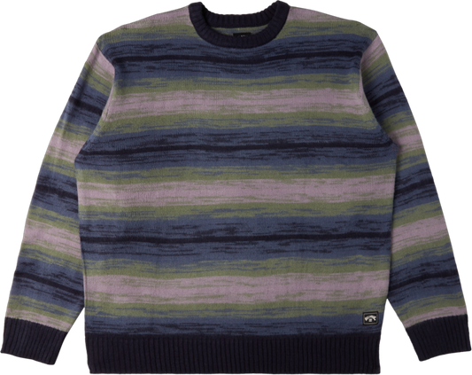 Stripe Crew Sweater 2024