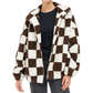 Checkerboard Sherpa Jacket 2024