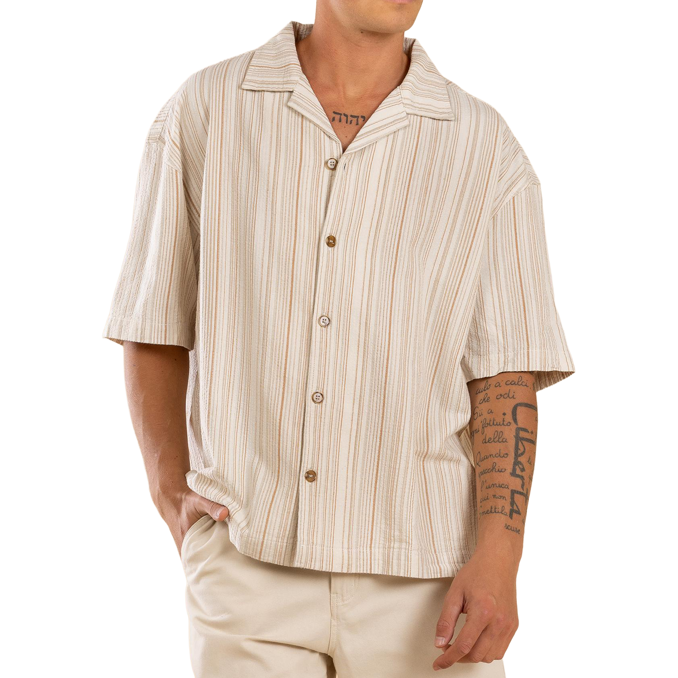 Benny Relaxed Stripe S/S