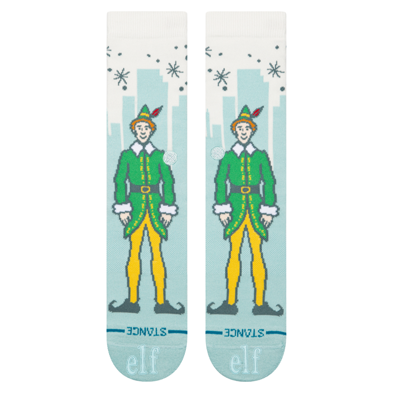 Big City Elf Crew Sock