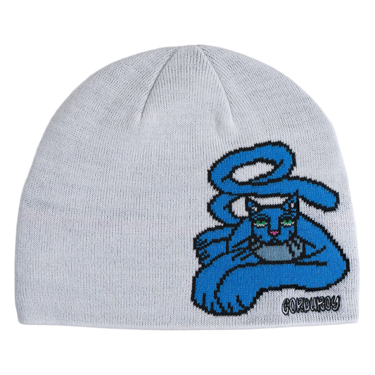 Blue Cat By Jamie Lynn Beanie