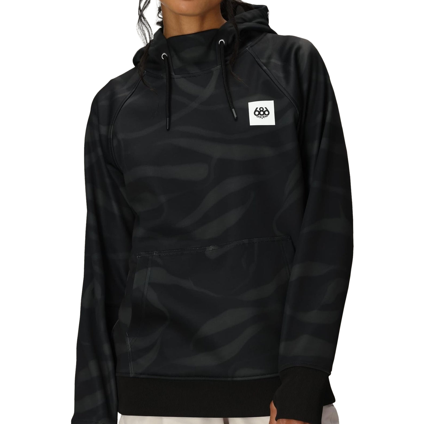 Bonded Fleece Pullover Hoodie