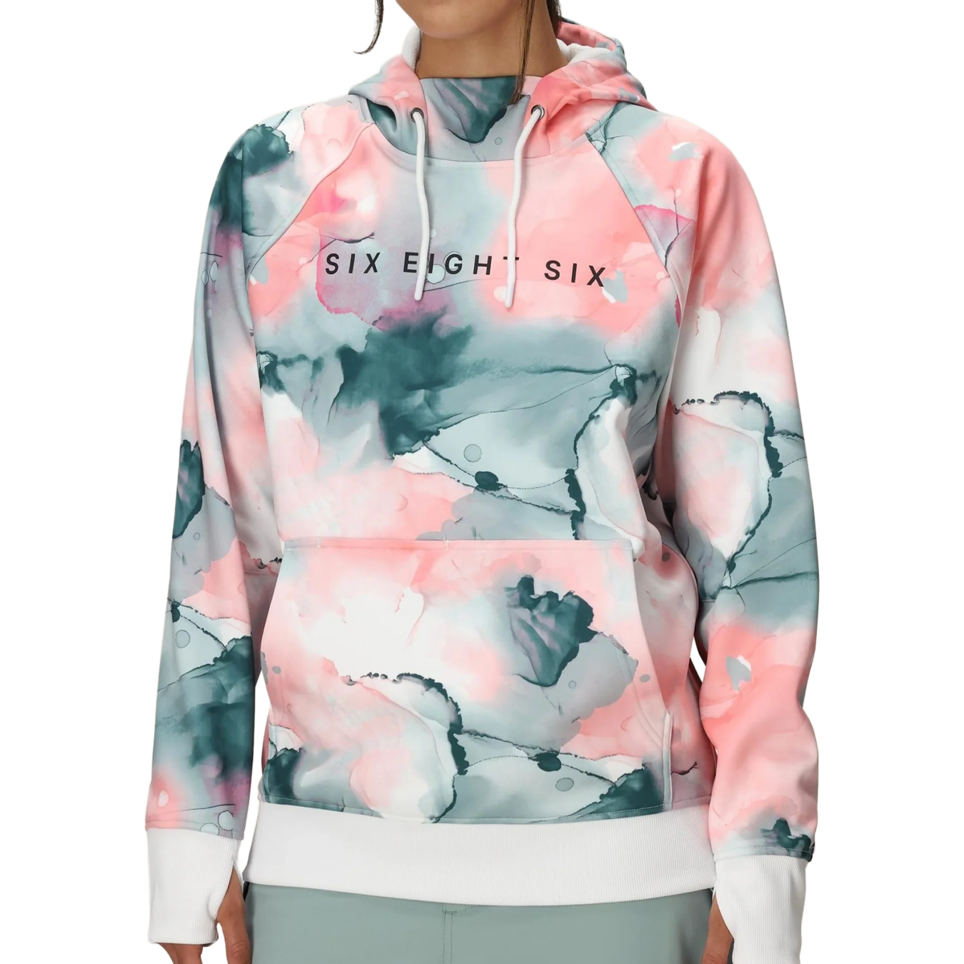 Bonded Fleece Pullover Hoodie