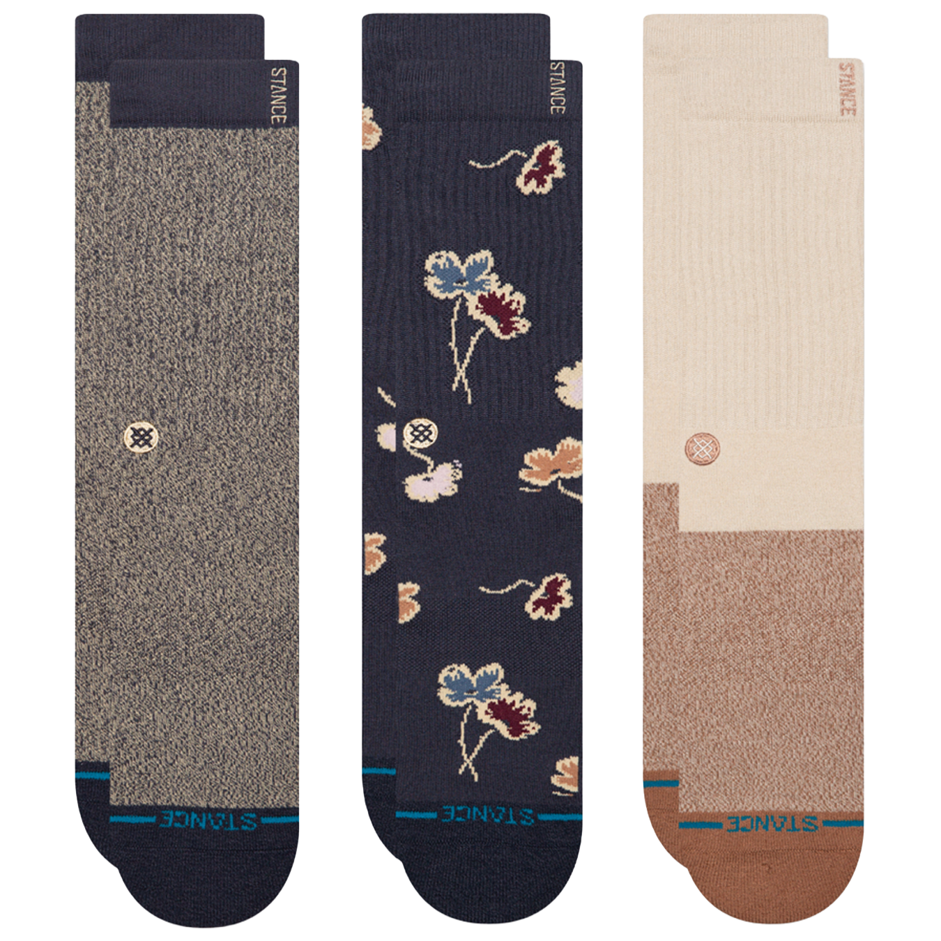 Botanical Bliss 3Pk Sock