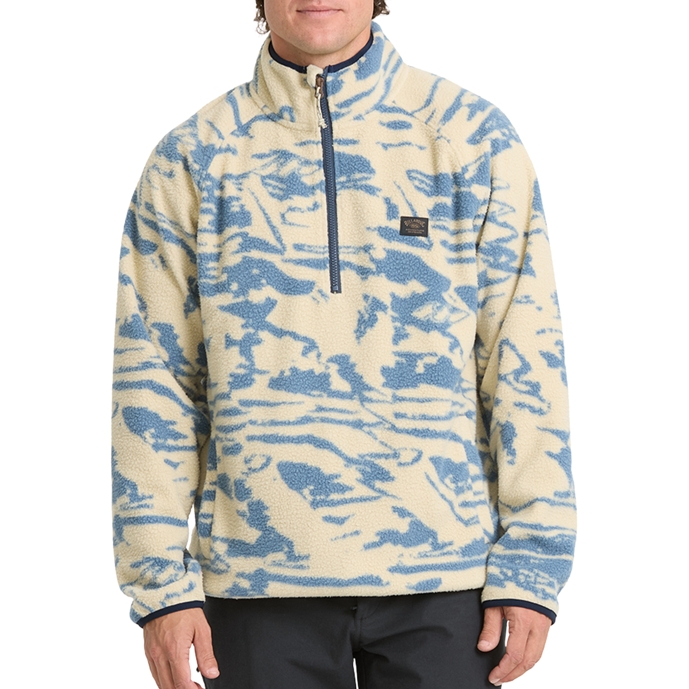 Boundary Mock Neck Fleece