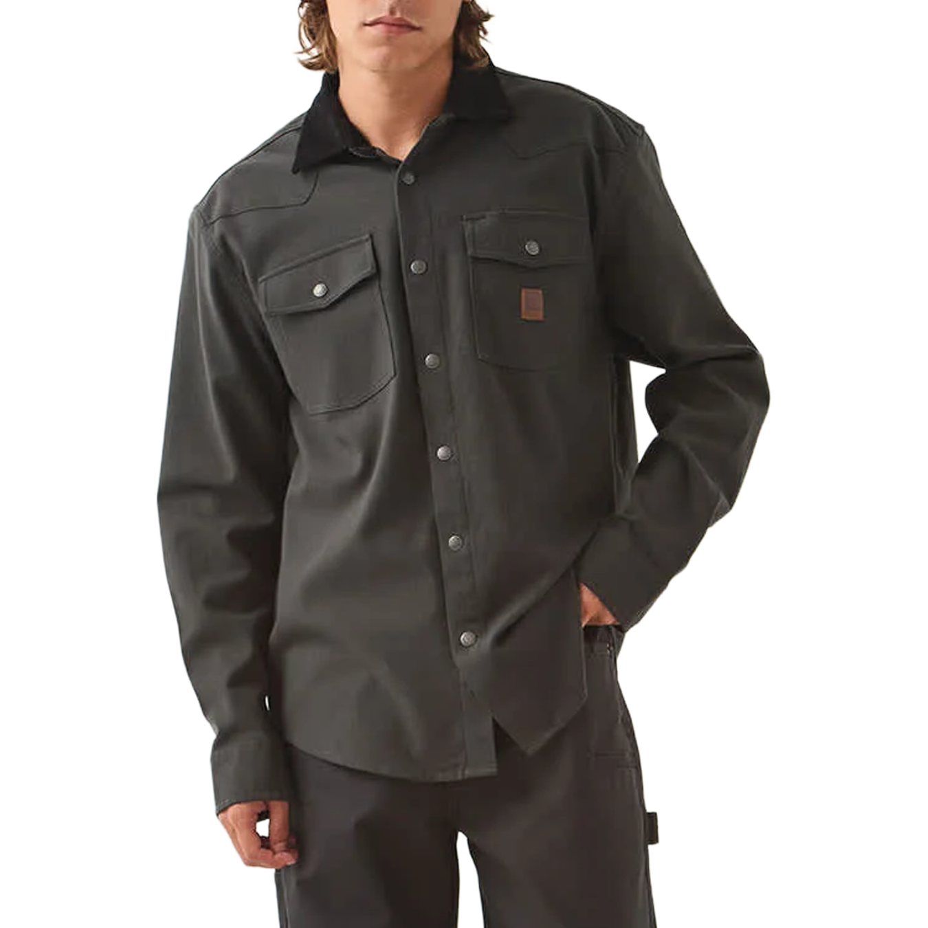 Bowery Builders Ranch Perf L/S Flannel Shirt