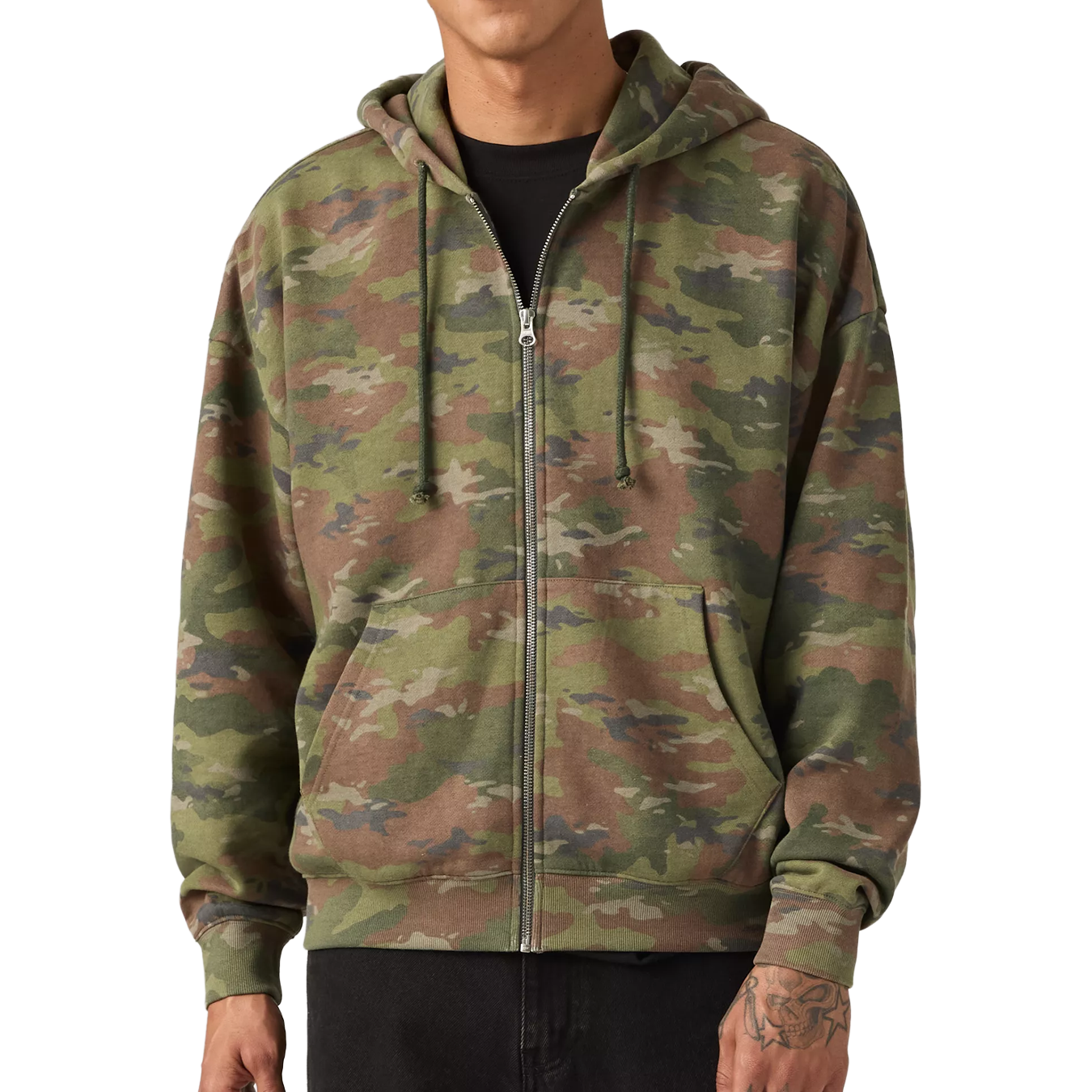 Boxy Full Zip Hoodie