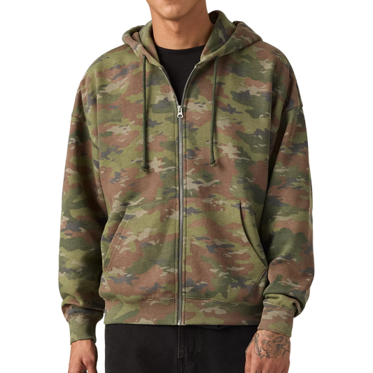 Boxy Full Zip Hoodie