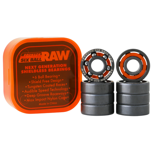 Bronson 6-Ball Raw Bearings
