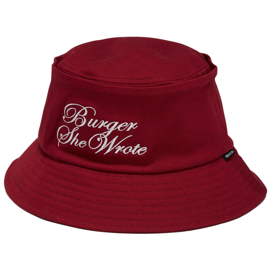 Burger She Wrote Bucket Hat