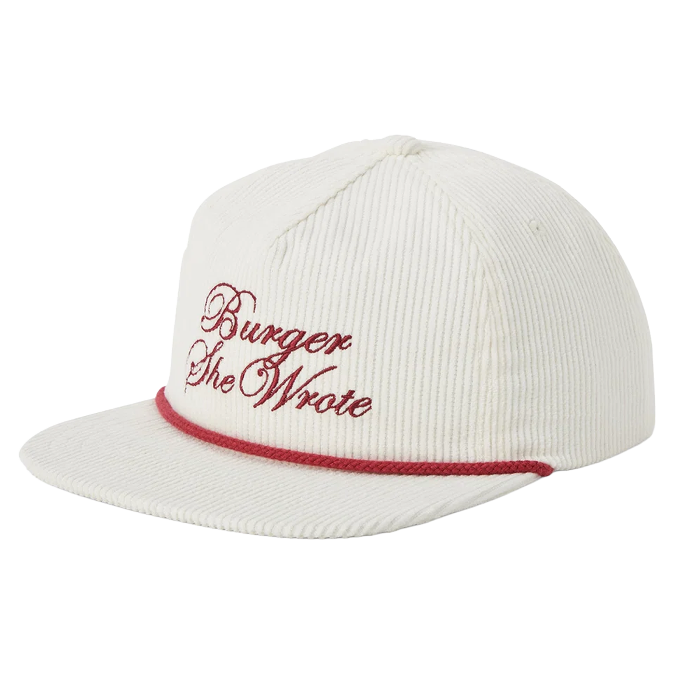 Burger She Wrote Snapback Hat