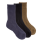 Everyday Crew Three Pack Solid Sock