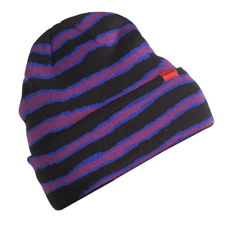 Ripped Stripe Beanie 2025 – The Boardroom