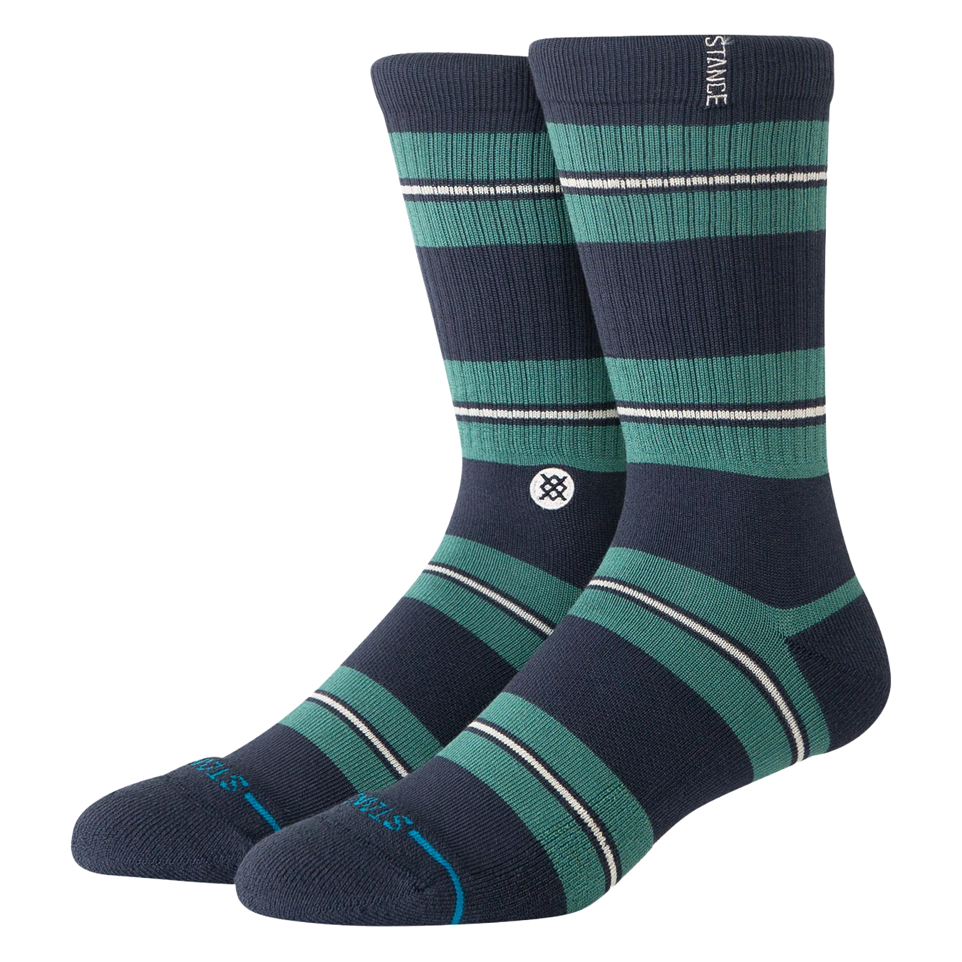 Caesar Stripe Crew Sock