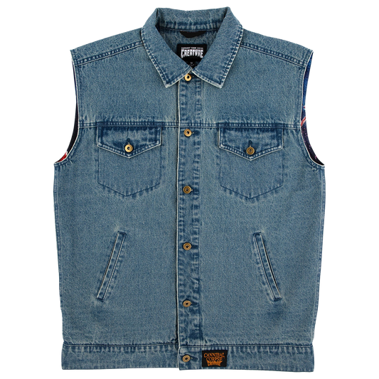 Cannibal Corpse Light Denim Vest