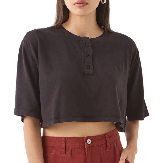 Carefree Organic Gd Cropped He S/S T-Shirt