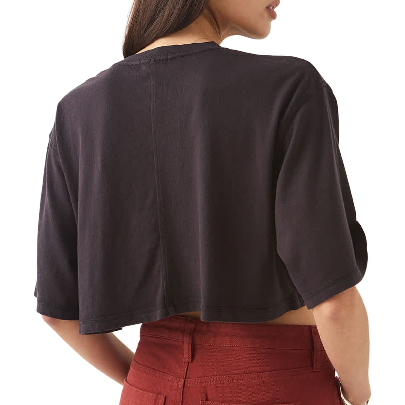 Carefree Organic Gd Cropped He S/S T-Shirt