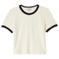 Carefree Organic Gd Ringer S/S T-Shirt