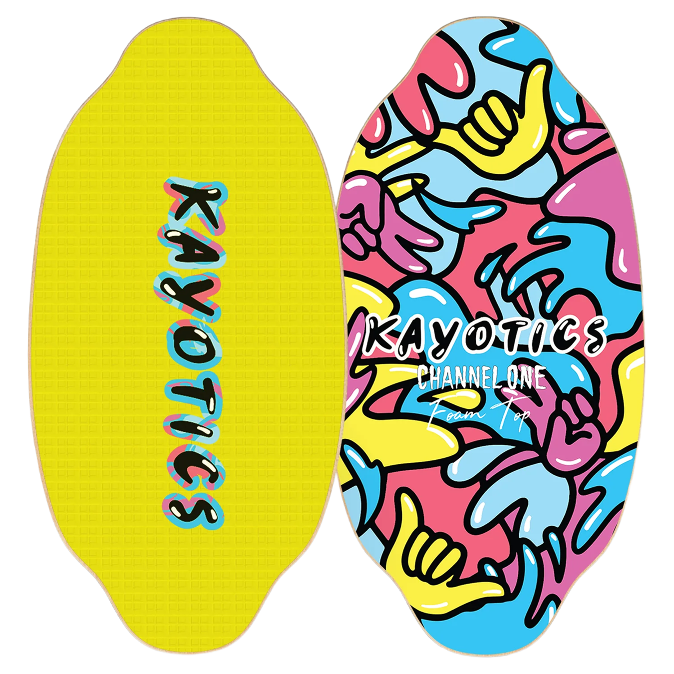 Channel One Hang Loose Foam Top Skimboard