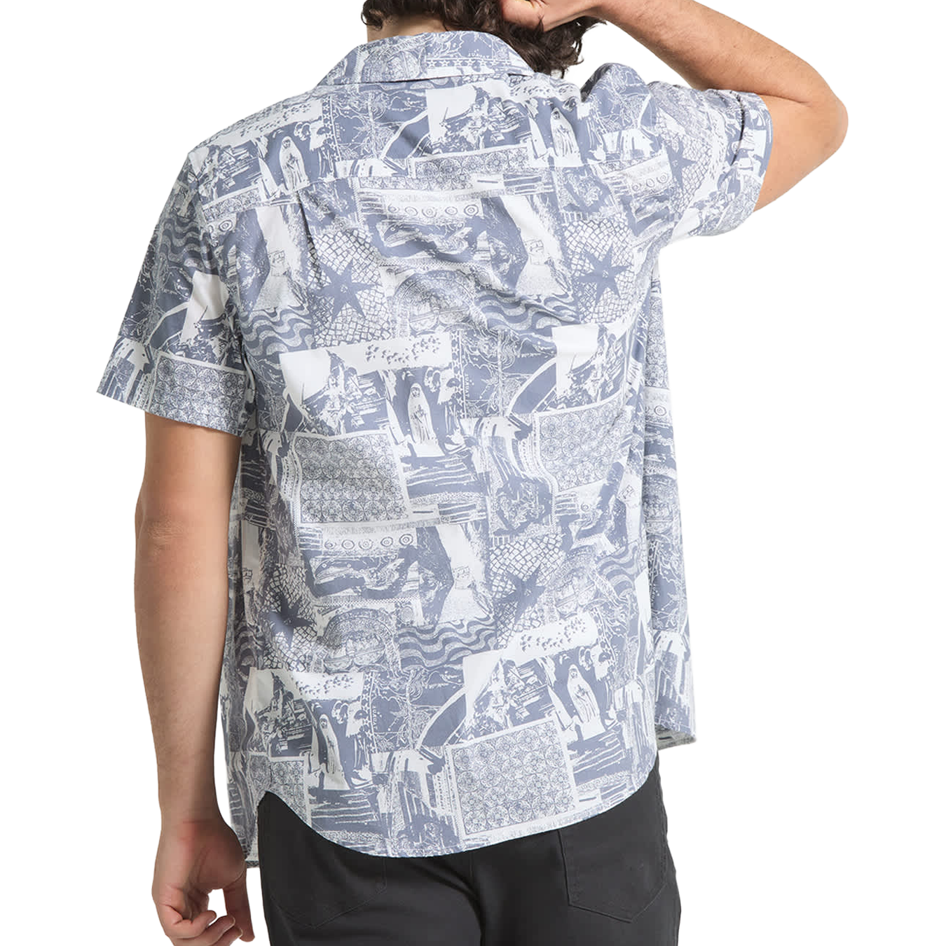 Charter Print Woven S/S