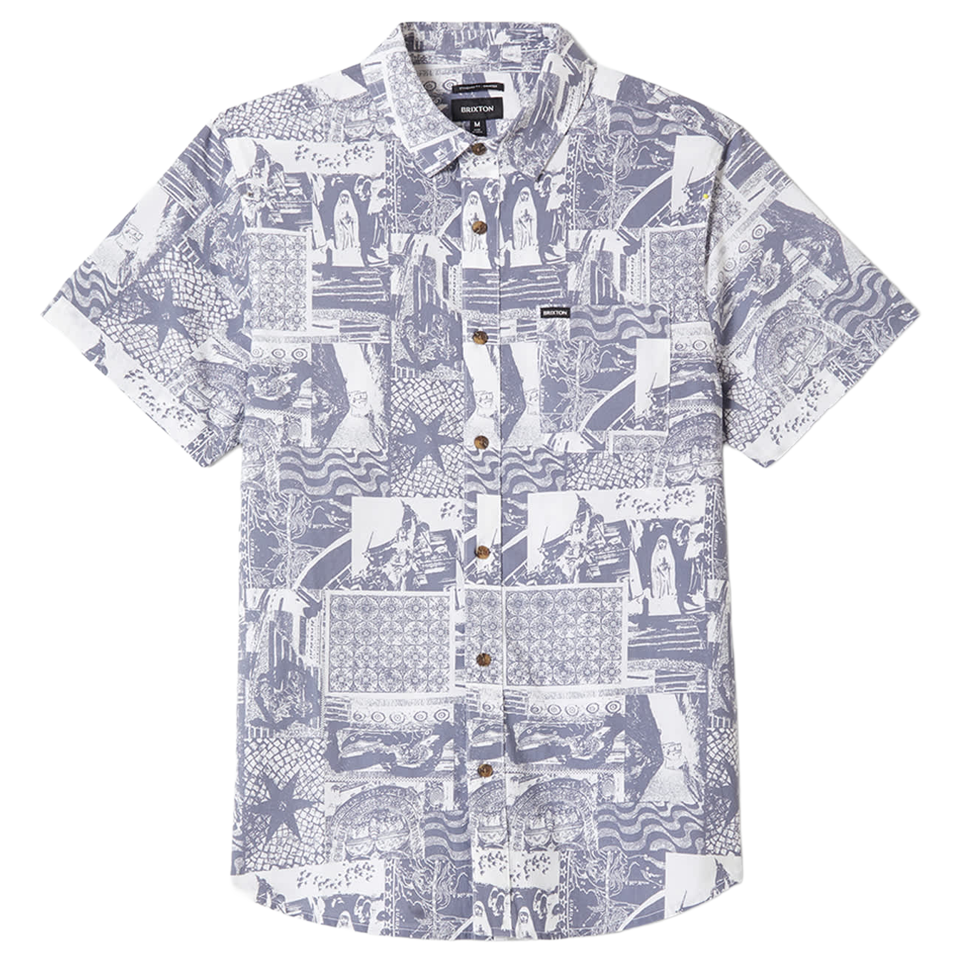 Charter Print Woven S/S
