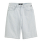Check-5 Baggy Striped Denim Short