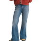 Check 5 Mid Rise Flare Pant
