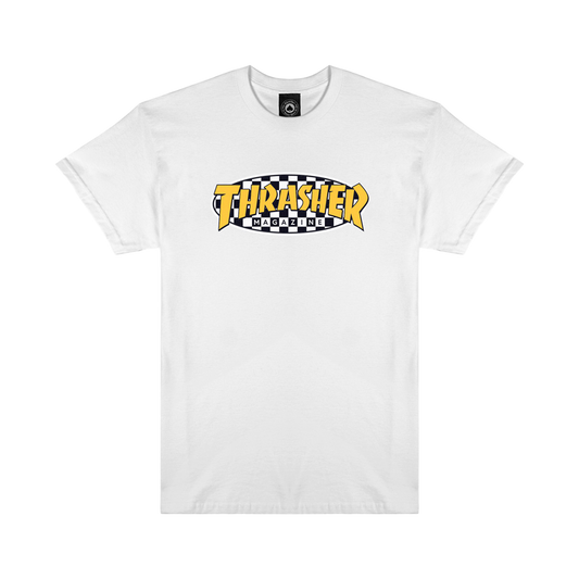 Checkered Oval S/S T-Shirt 2025