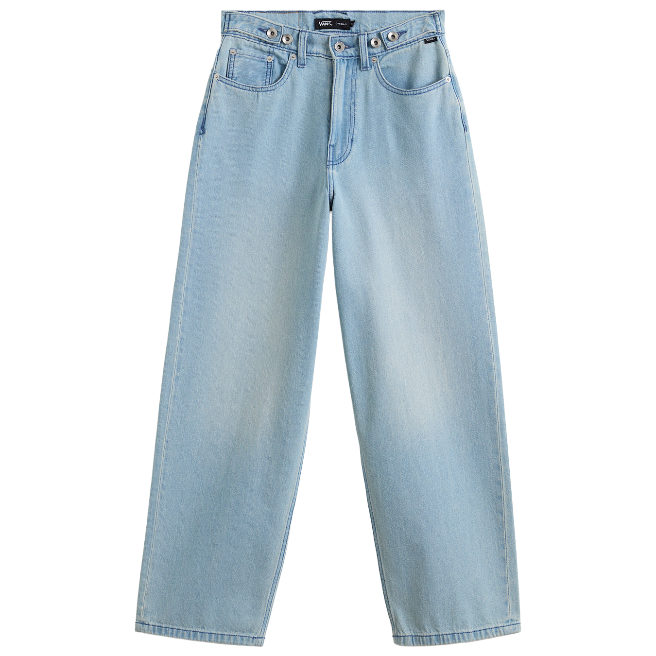 Cinched Check 5 Baggy Pant