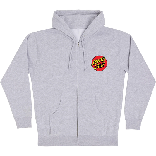 Classic Dot Zip Hoodie