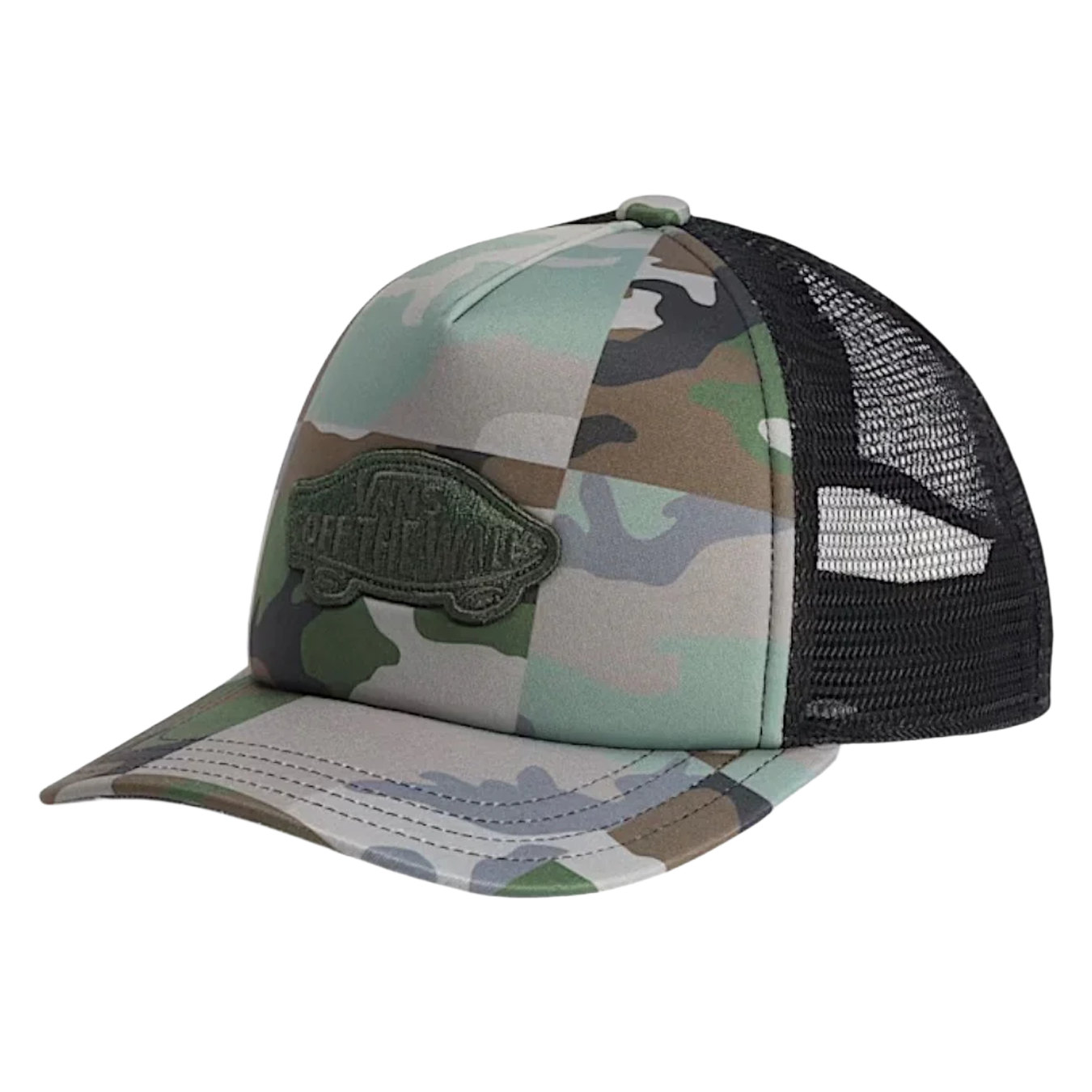 Classic Patch Curved Bill Trucker Hat