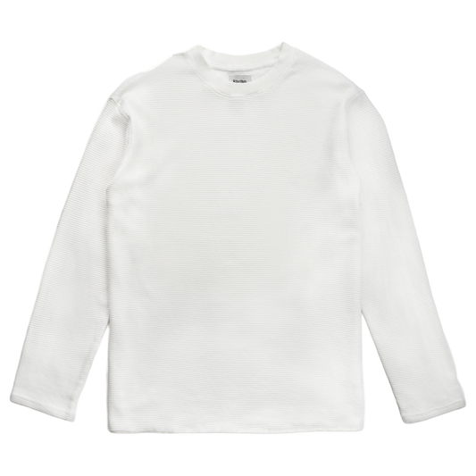 Classic Waffle Knit L/S Top