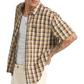 Cru Linen Blend Plaid Woven S/S
