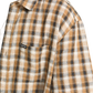 Cru Linen Blend Plaid Woven S/S