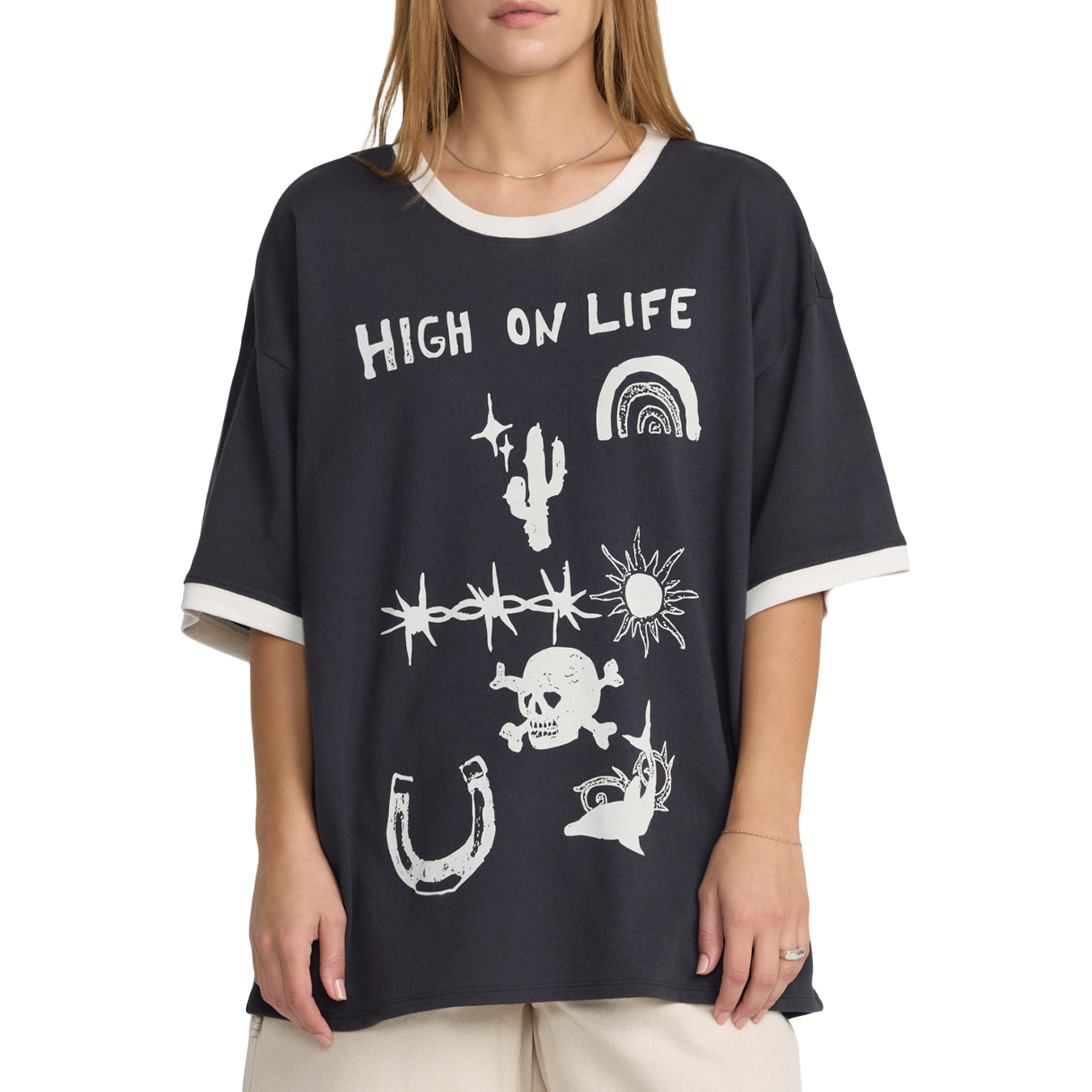 Dani Miller Oversized Ringer S/S T-Shirt