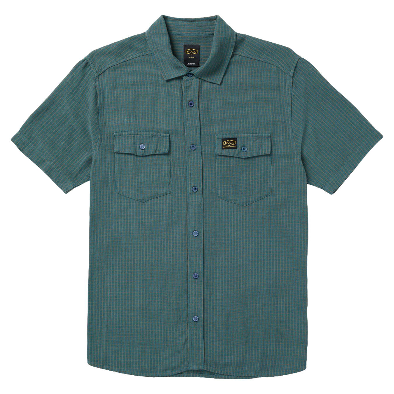 RVCA Dayshift Plaid S/S