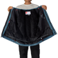 Deconstructed Denim Insulated Jacket