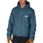 Deconstructed Denim Insulated Jacket